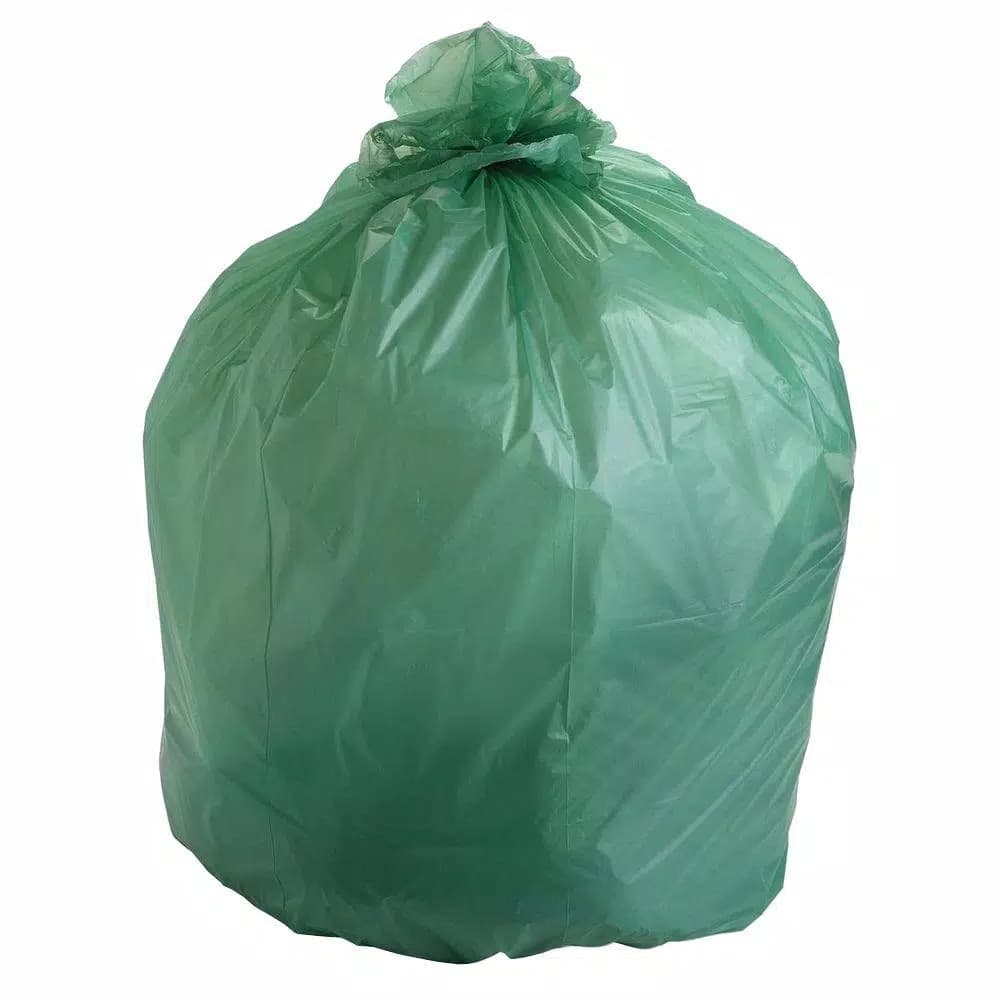 Stout EcoSafe 32 Gal. Compostable Trash Bags, 50 Count