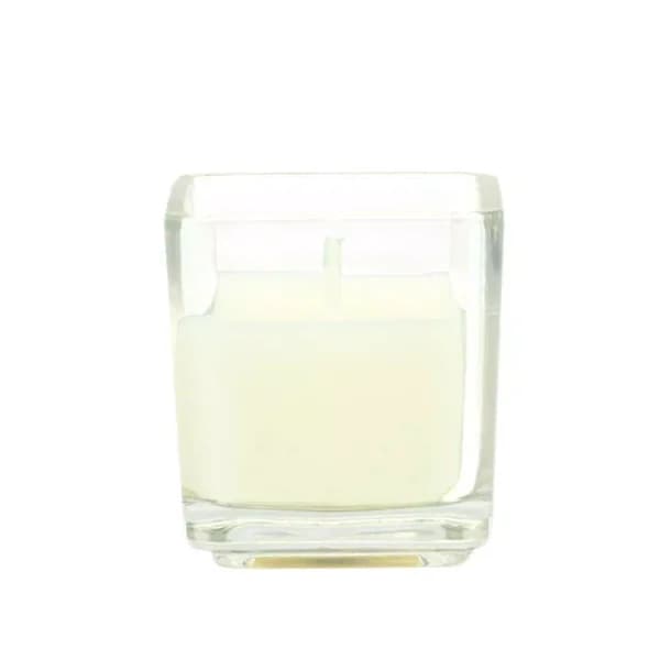 Zest Candle 2 in. Ivory Square Glass Votive Candles, 12-Pack