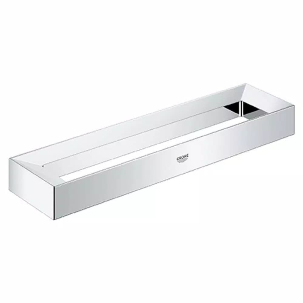 GROHE Selection Cube Towel Ring - StarLight Chrome Wall Mounted Hand Towel Holder