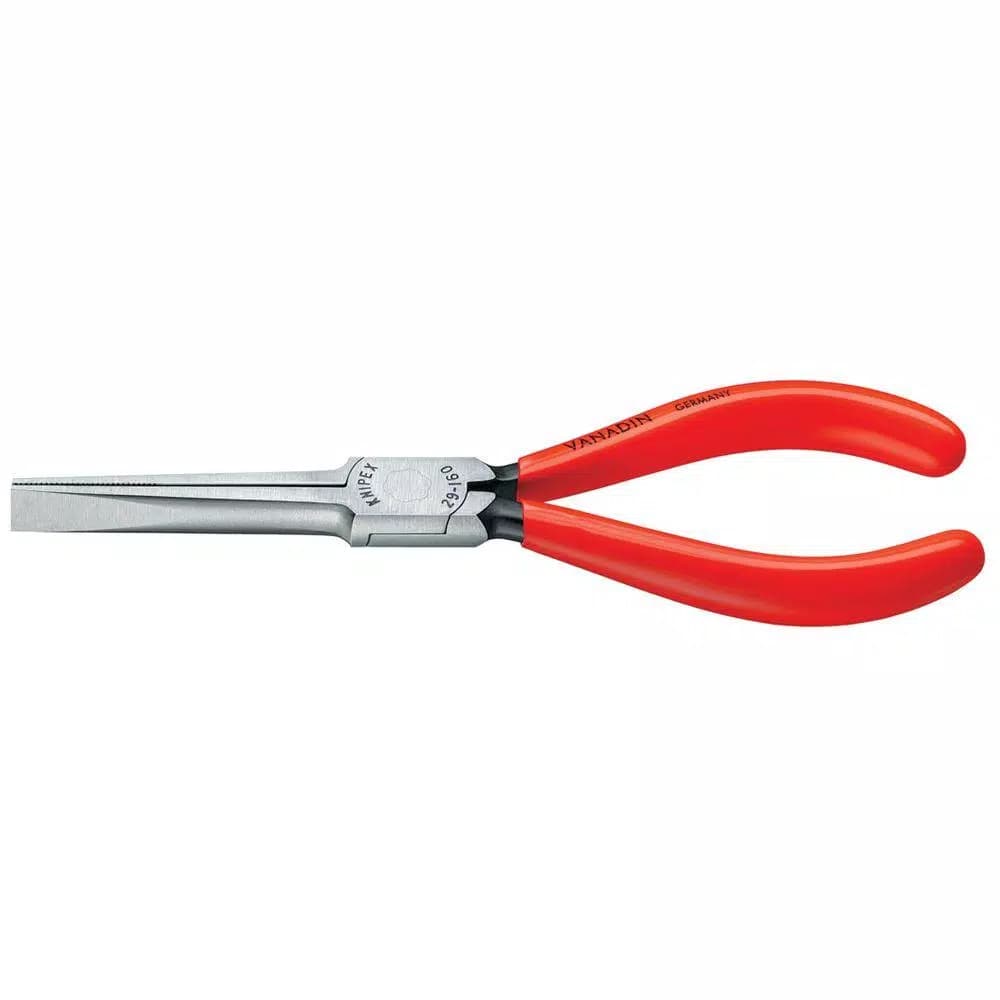 KNIPEX 6 in. Flat Nose Telephone Pliers