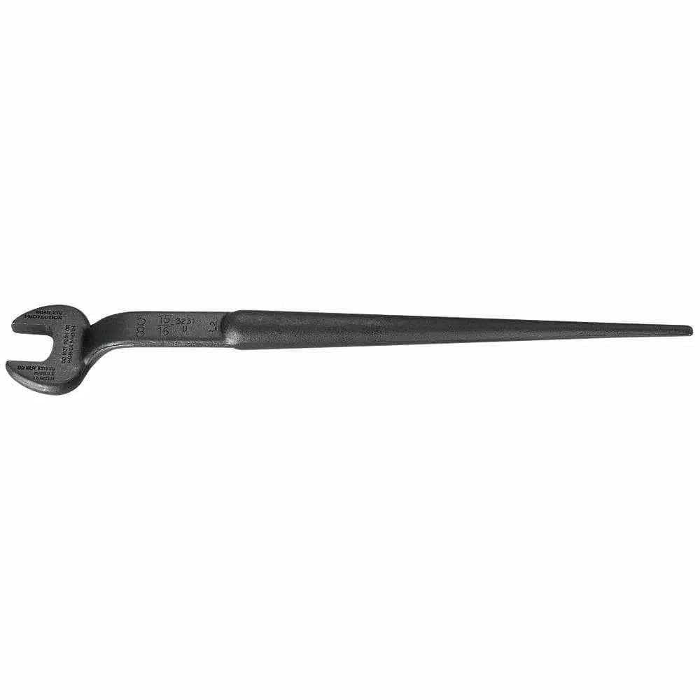 Klein Tools 1 in. Erection Wrench for U.S. Heavy Nut, 1-5/8 in. Nominal Opening