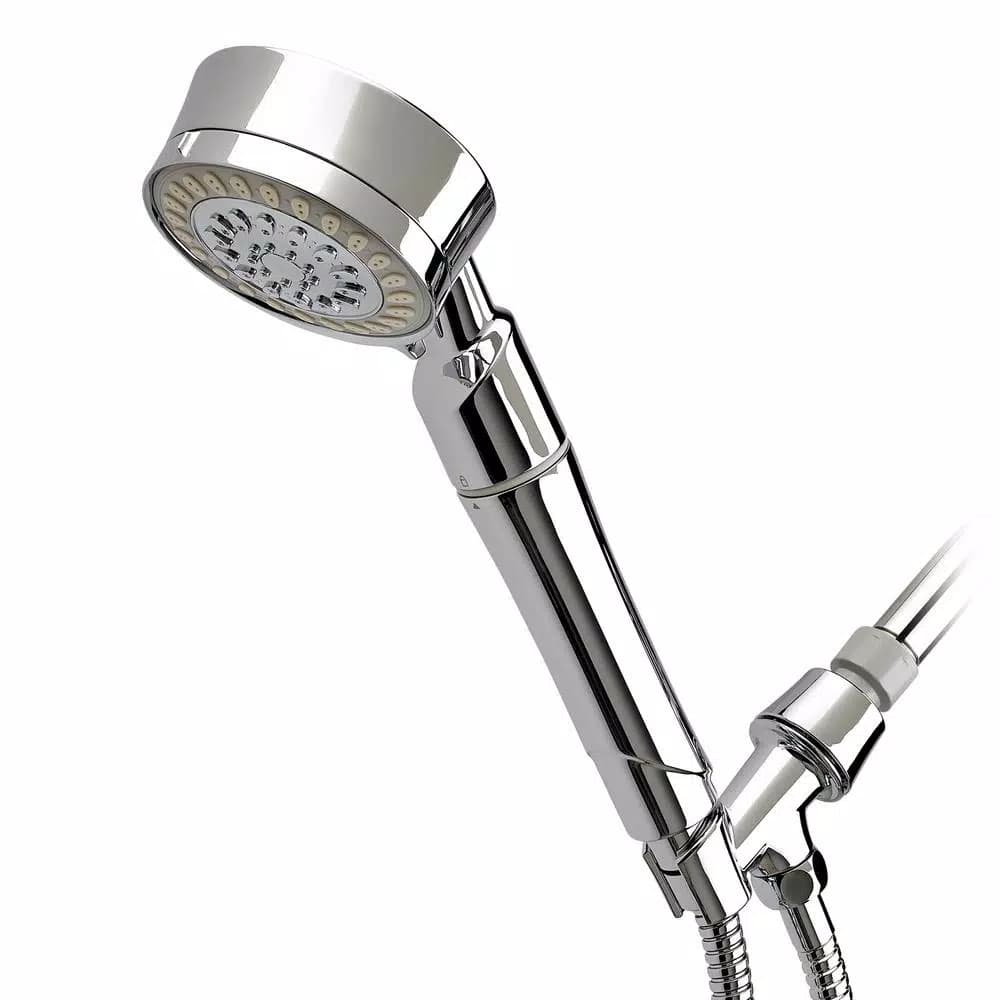 Sprite Showers Sprite Contemporary Filtered Hand Shower with 5-Way Spray and 72 in. Hose, Chrome