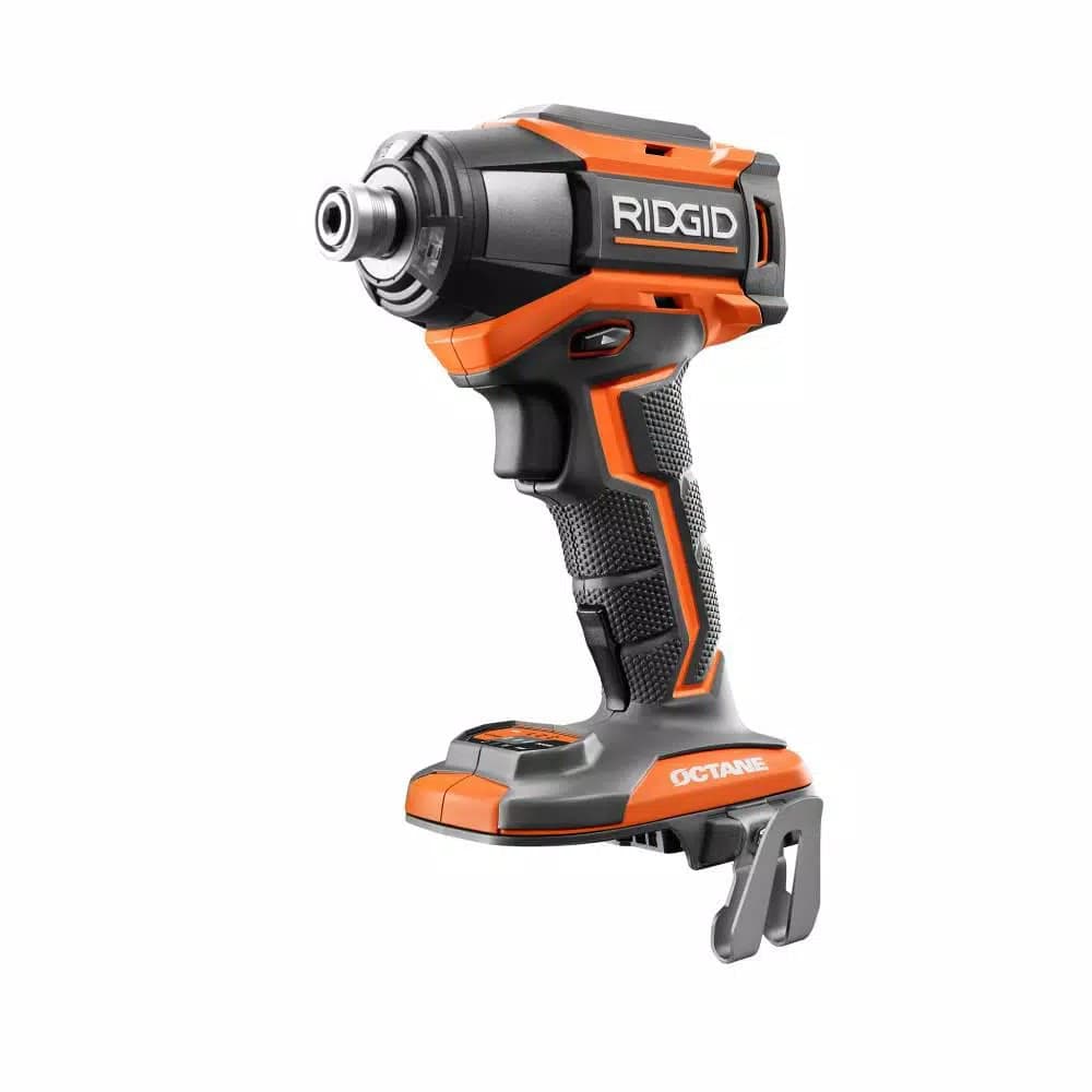 RIDGID 18V OCTANE Brushless 6-Mode 1/4 in. Impact Driver (Tool Only)