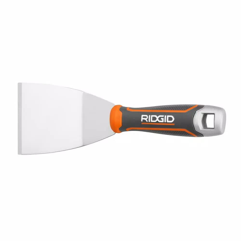 RIDGID 3 in. Chisel Edge Scraper with Hammer End