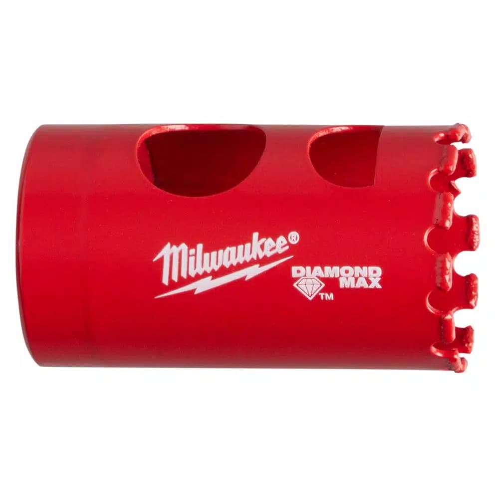 Milwaukee 1-1/8 in. Diamond Plus Hole Saw for Tile, Stone, and Glass