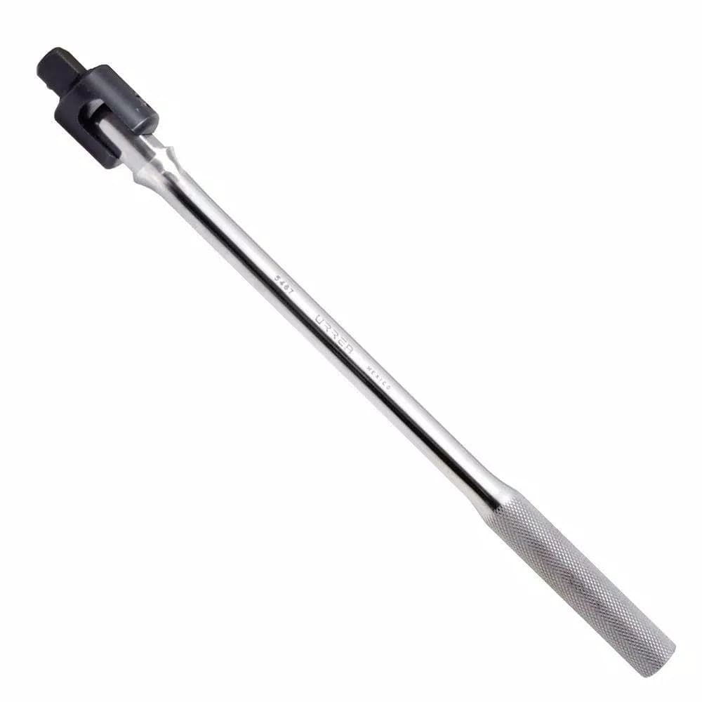 URREA 1/2 in. Drive Hinge Handle 15-3/4, High-Strength Microalloyed Steel