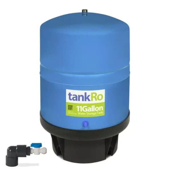 Express Water 11 Gallon Reverse Osmosis Storage Pressure Tank - 8 Gallon Capacity RO Water Filtration Expansion Tank