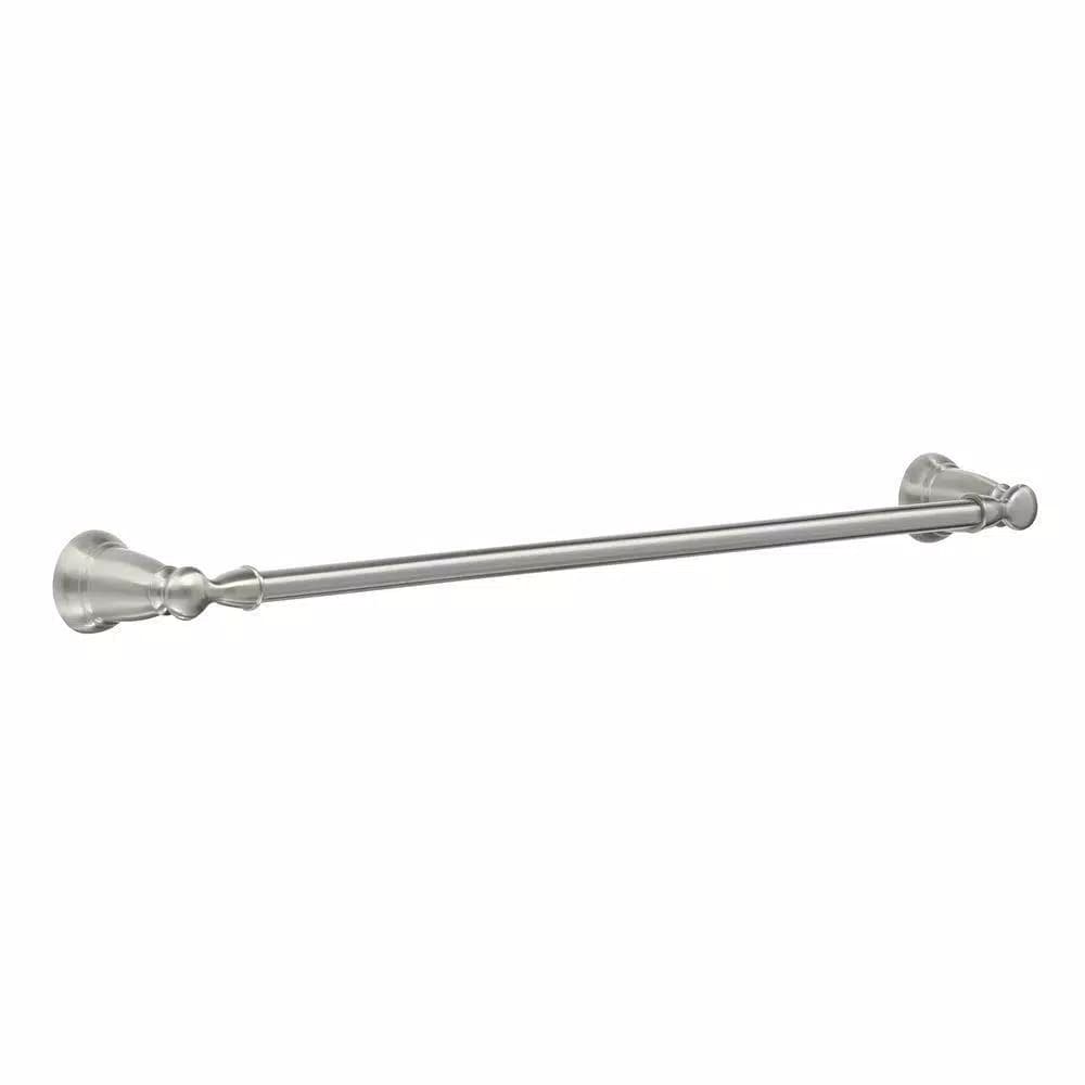 Moen Banbury 24 in. Single Towel Bar in Spot Resist Brushed Nickel
