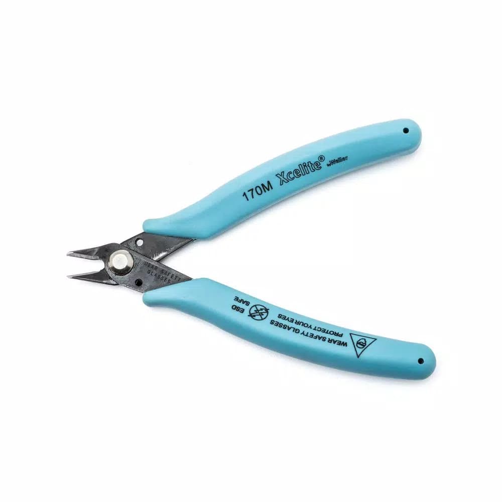 Xcelite 5 in. Static-Dissipative ESD Safe Shear Cutter for Sensitive Electronics