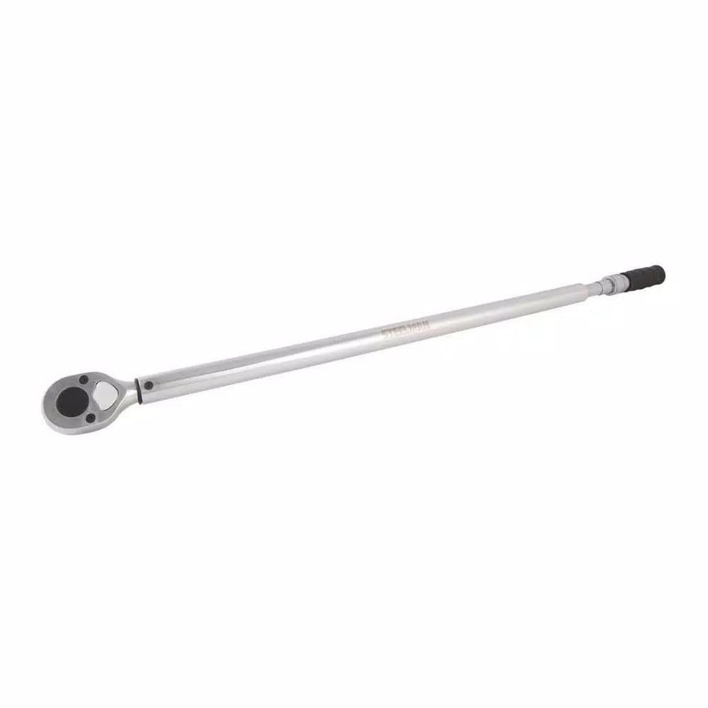 Steelman 3/4 in. Drive Micro-Adjustable Torque Wrench, 100-600 ft. lbs.