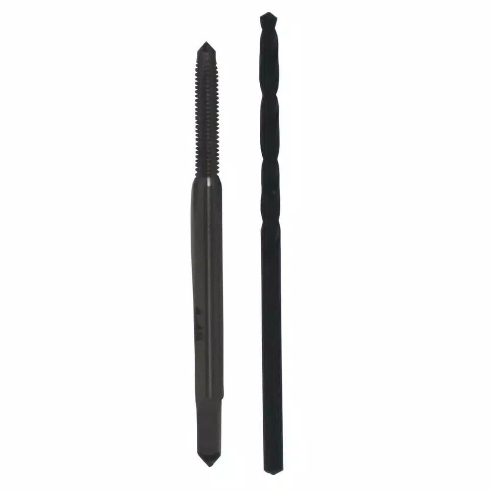 Drill America #3-56 High Speed Steel Plug Hand Tap and #45 Drill Bit Set (2-Piece)