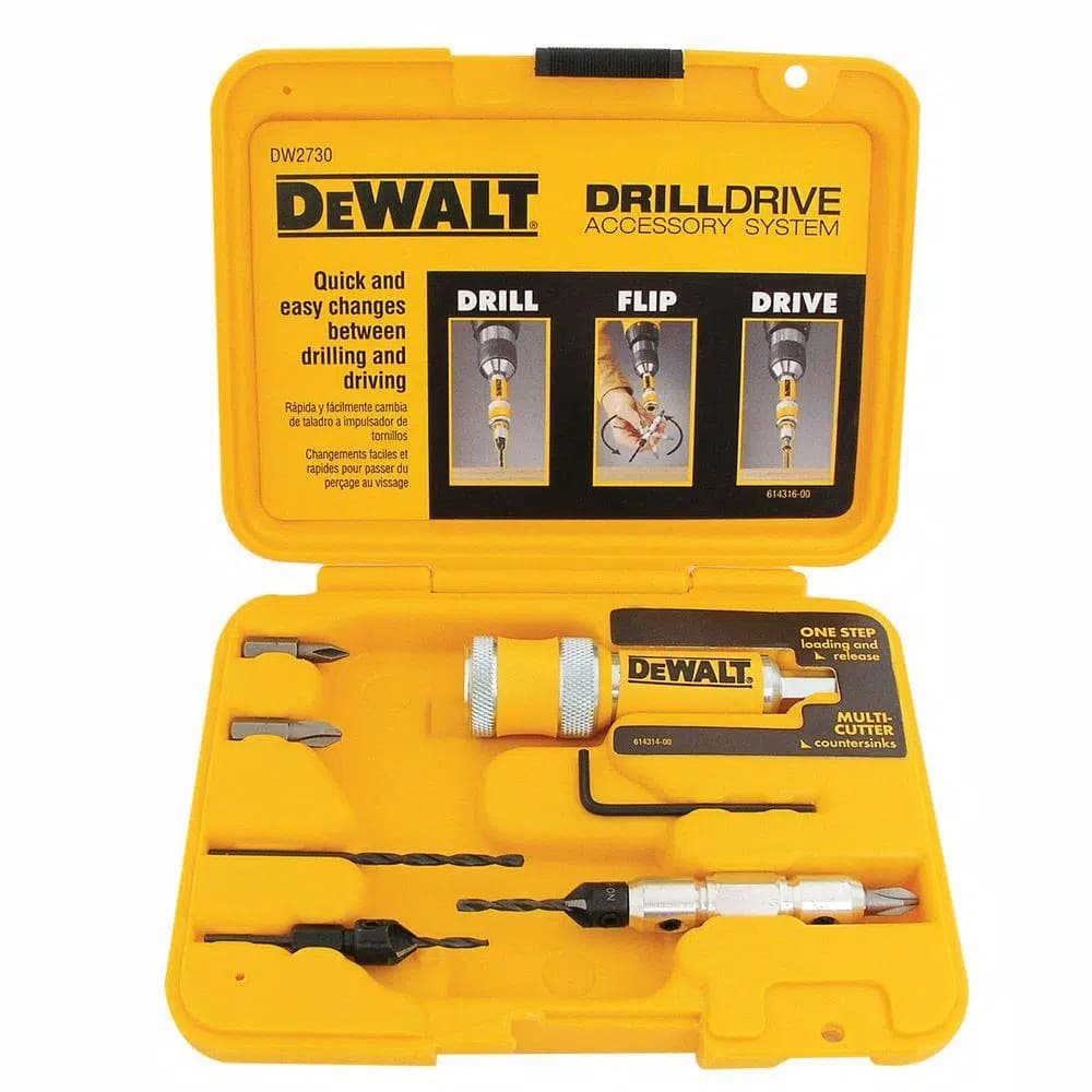 DEWALT 8-Piece Drill Drive Set with Rapid Load Holder