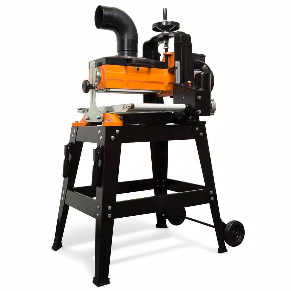 WEN 10 in. Drum Sander with Variable Speed Conveyor and Rolling Stand, 10.5 Amp