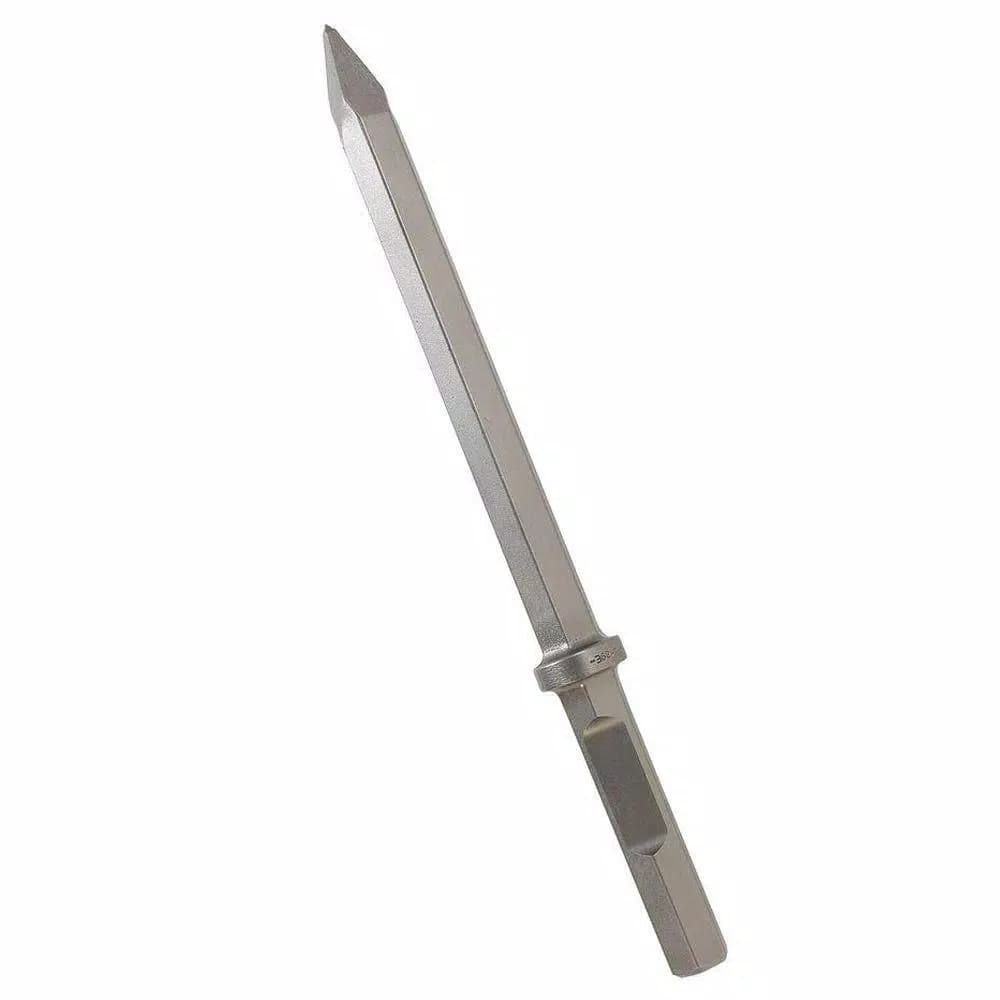 Bosch 1-1/8 in. Hex Moil Point Chisel Bit for Concrete Chipping and Demolition