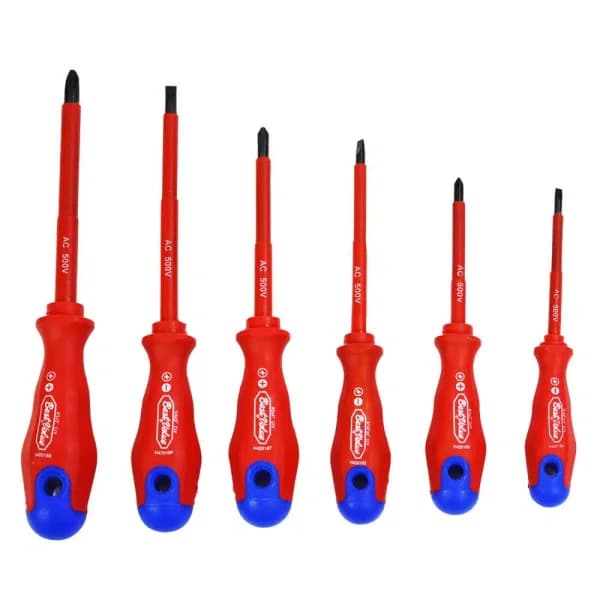 Best Value 6-Piece Insulated Screwdriver Set with Magnetic Tips, CR-V Steel
