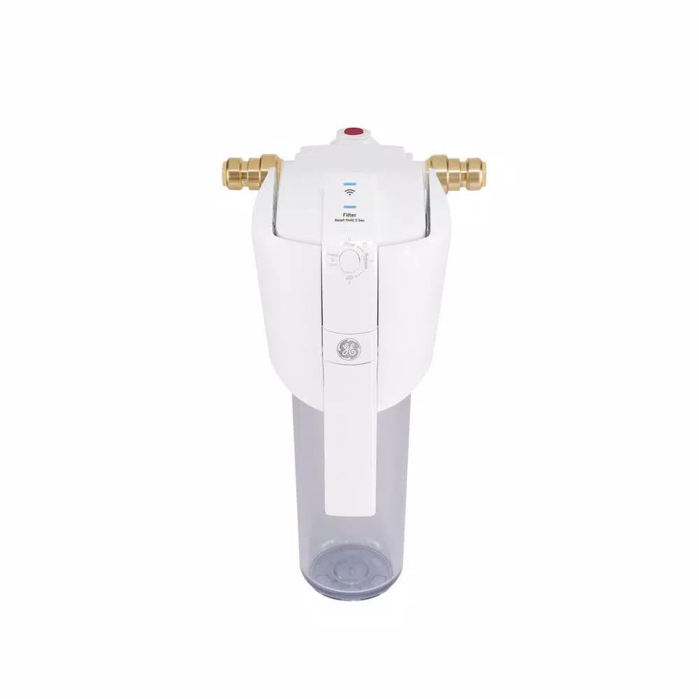 GE Smart Whole House Water Filtration System with Wi-Fi and Push-to-Connect Fittings