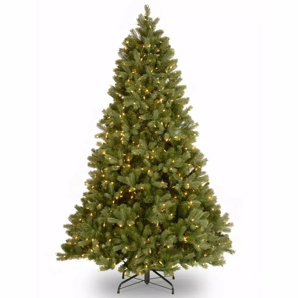 National Tree Company 7.5 ft. Pre-Lit Douglas Fir Down Swept Artificial Christmas Tree with 750 Clear Lights