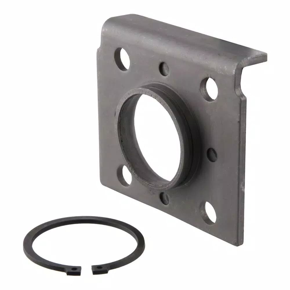 CURT Replacement Swivel Jack Mounting Bracket, Bolt-Through Design