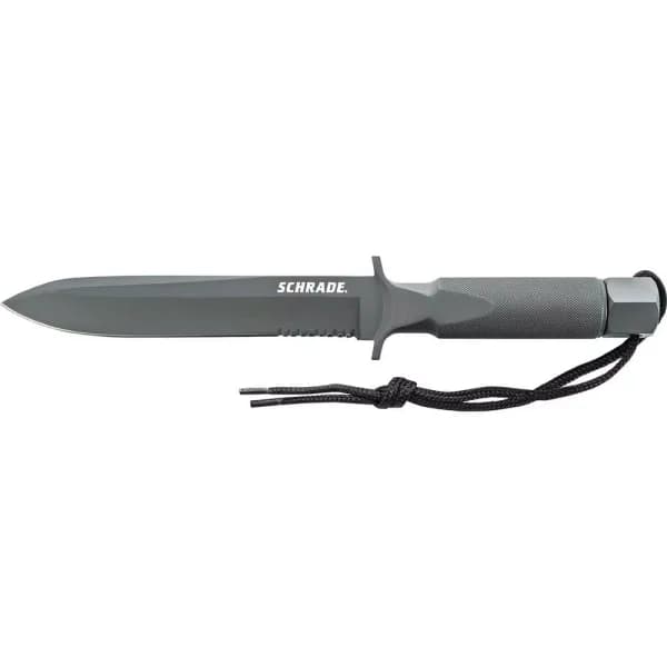 Schrade Large Extreme Survival Knife, One-Piece Drop Forged Carbon Steel Fixed Blade