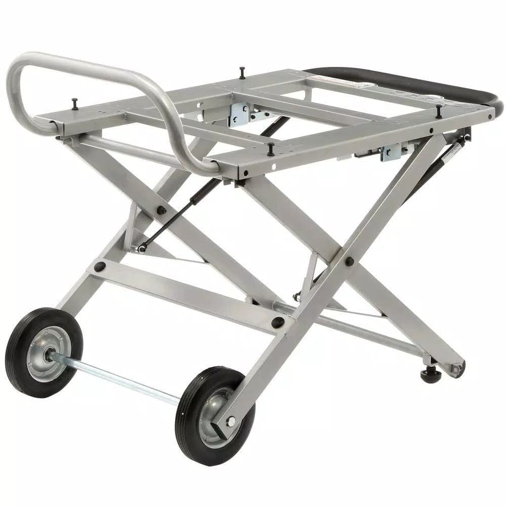 Makita Portable Table Saw Stand with Pressure-Assisted Adjustment and Wheels