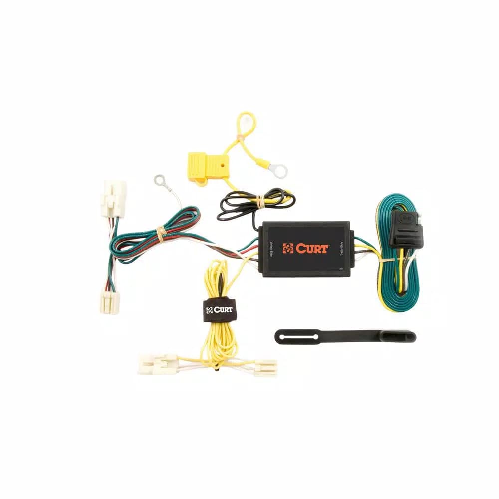 CURT Custom Vehicle-Trailer Wiring Harness for Hyundai Genesis, 4-Way Flat Output