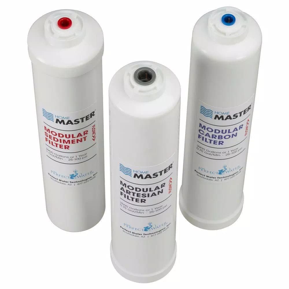 Perfect Water Technologies Home Master Artesian and HydroGardener Replacement Water Filter Change Set