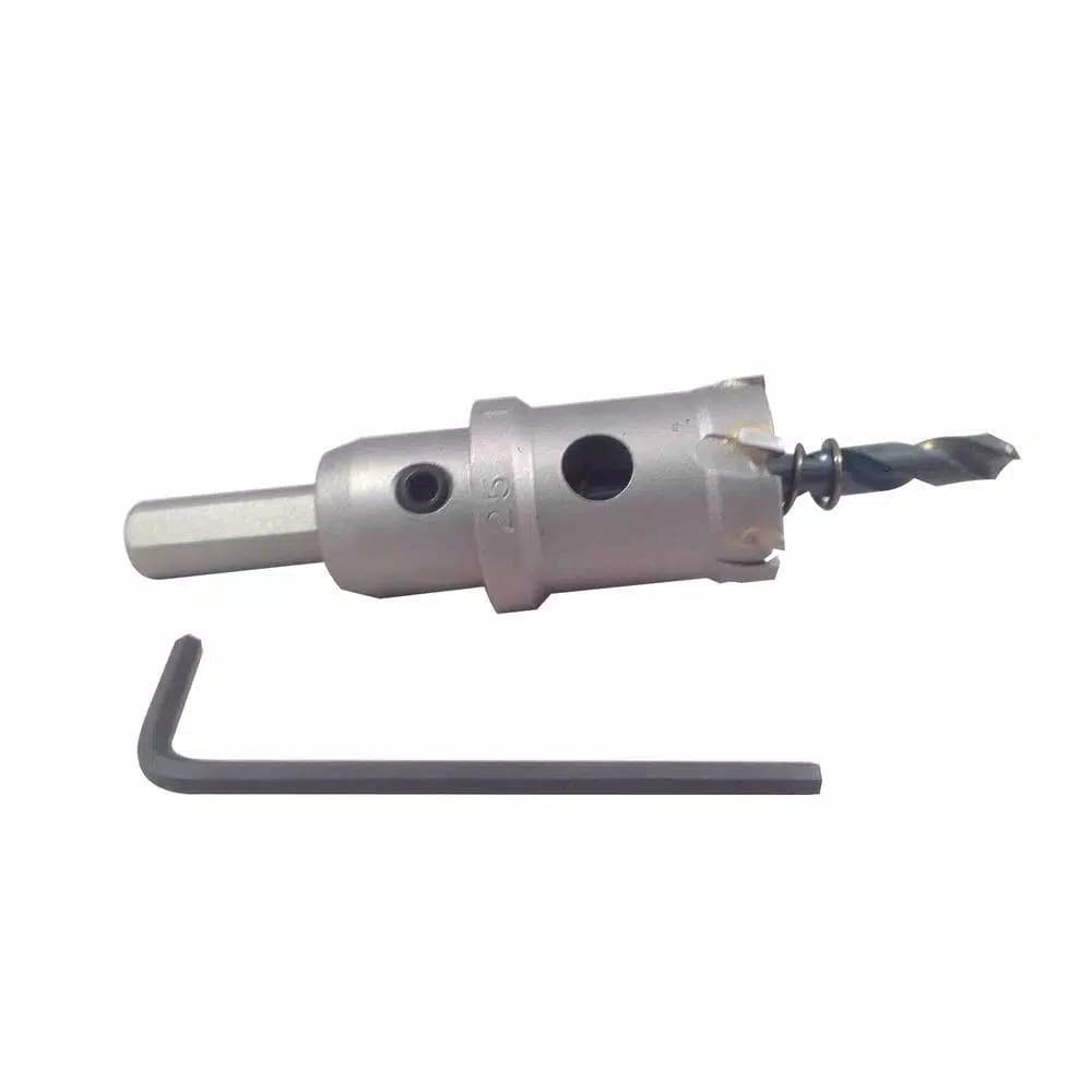 BLU-MOL Xtreme Tri-Cut Tungsten Carbide Hole Cutter, 1 in.