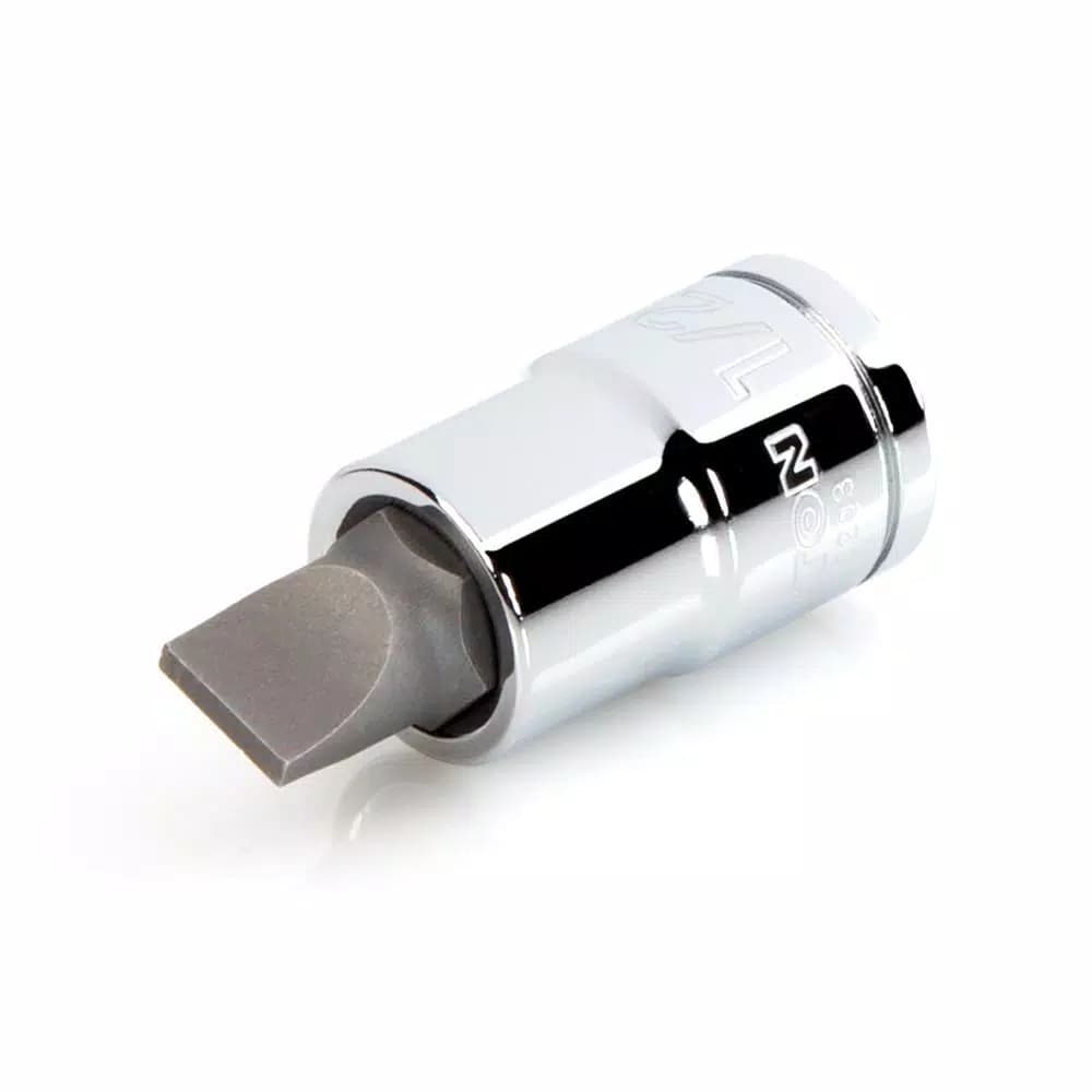 TEKTON 1/2 in. Drive x 1/2 in. Slotted Bit Socket, S2 Steel