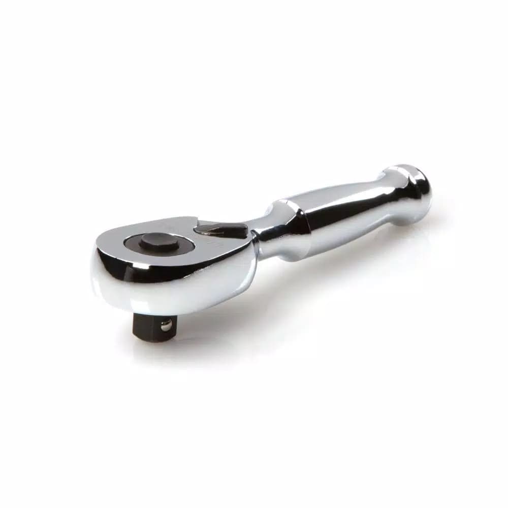 Tekton 1/4 in. Drive 3 in. 90-Tooth Quick-Release Stubby Ratchet
