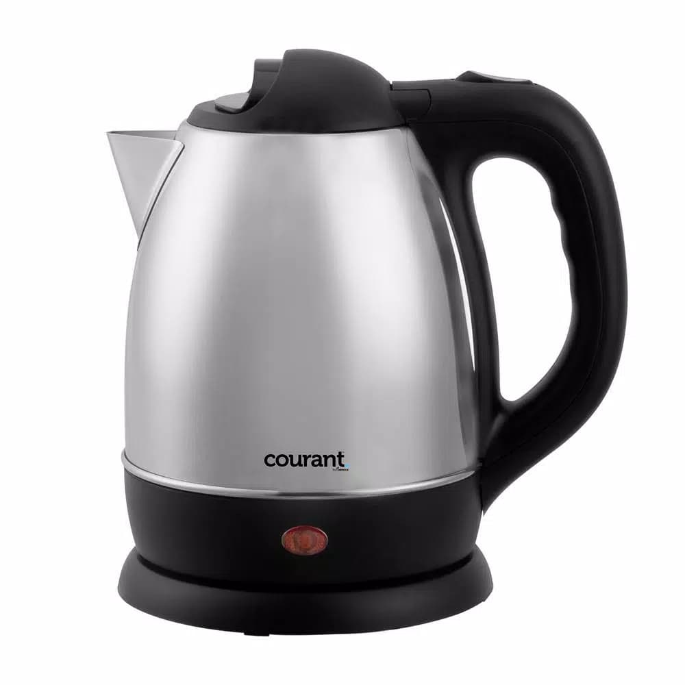 Courant 1.7L Stainless Steel Cordless Electric Kettle, 1000W