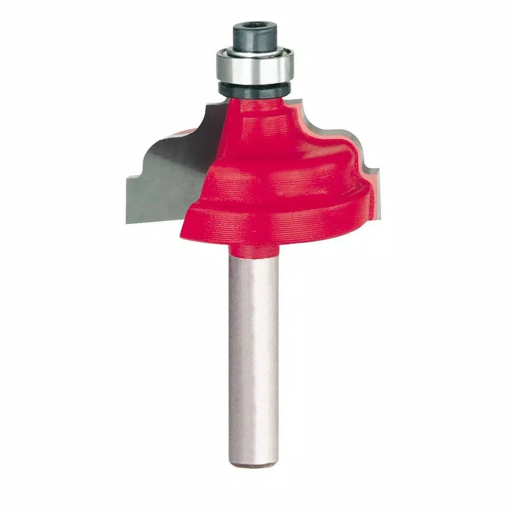 Diablo 1-1/4 in. Double Fillet Roman Ogee Router Bit, 1/4 in. Shank