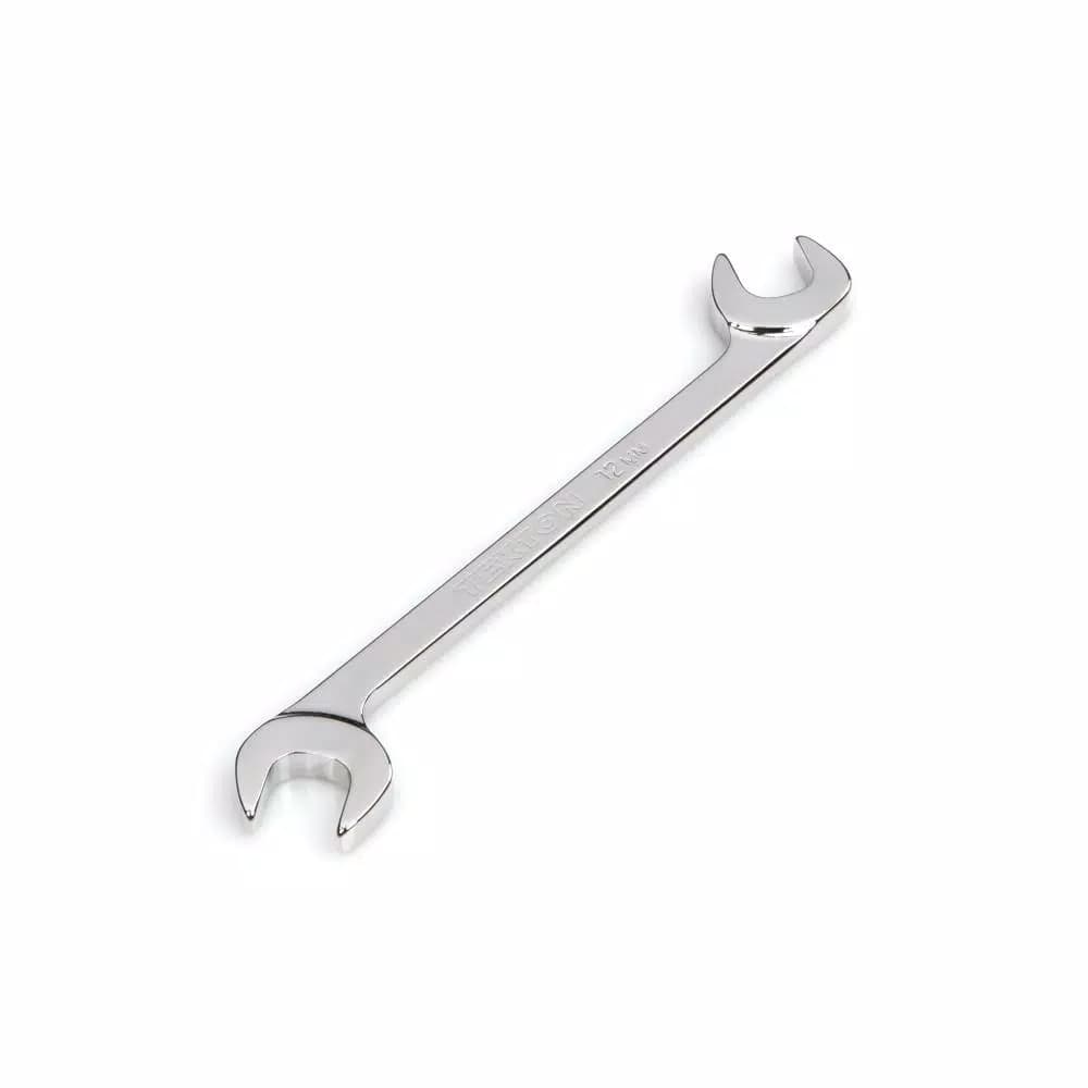 TEKTON 12 mm Angle Head Double Open End Wrench, 60° Offset