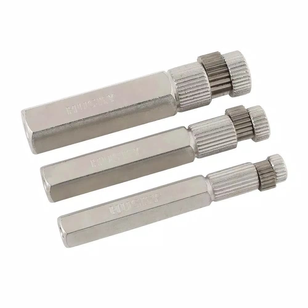 Husky Internal Pipe Wrench Set, 3-Piece, Steel Pipe Extractor