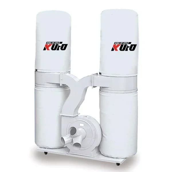 Kufo Seco UFO-102B3 3 HP Vertical Bag Dust Collector, 2750 CFM, 3-Phase 220V/440V