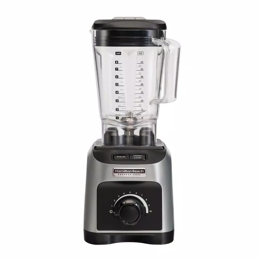 Hamilton Beach Professional 1800W 11-Speed 64 oz. Blender, Grey
