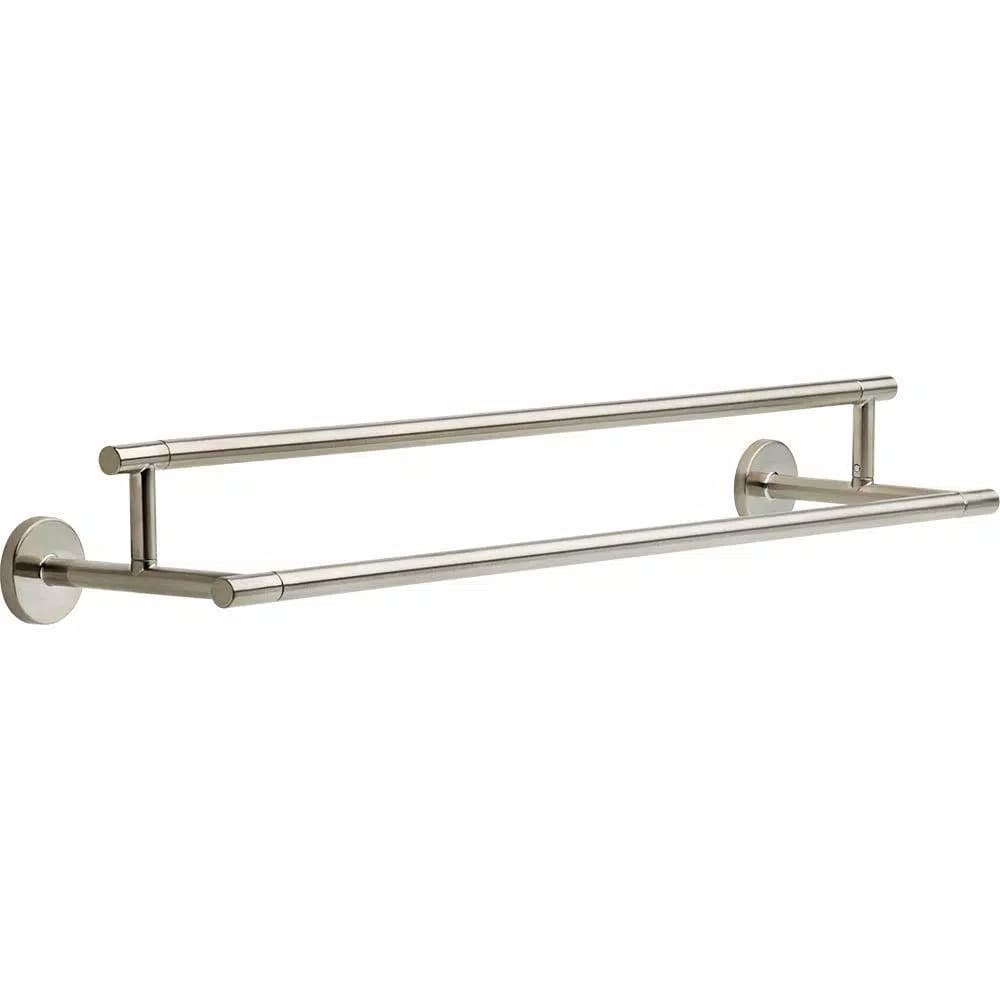 Delta Trinsic 24 in. Double Towel Bar in Brilliance Stainless