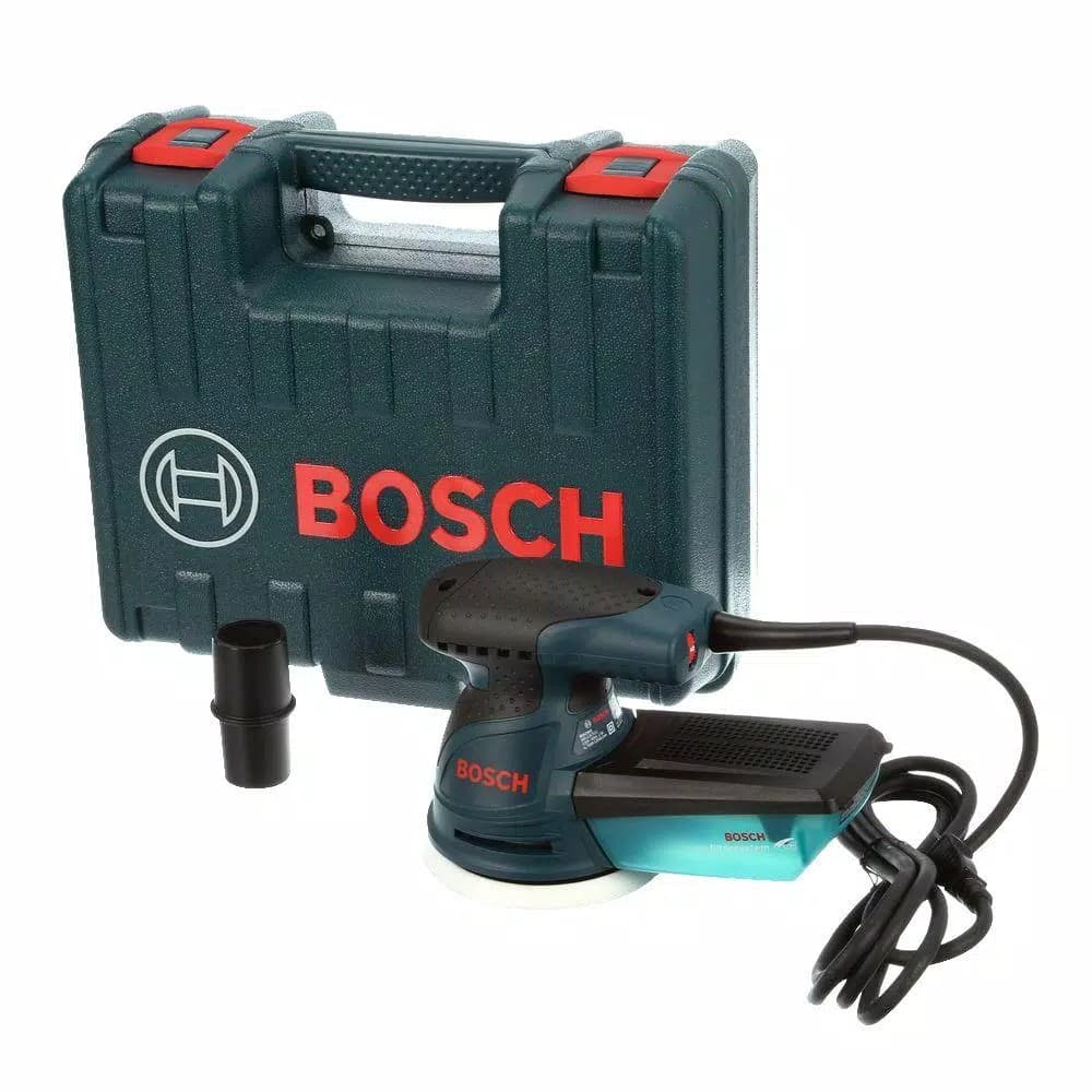 Bosch 5 in. Corded Variable Speed Random Orbital Sander/Polisher Kit with Carrying Case