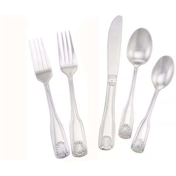 Utica Cutlery Co. Utica Cutlery Company Fanfare 20-Piece Stainless Steel Flatware Set