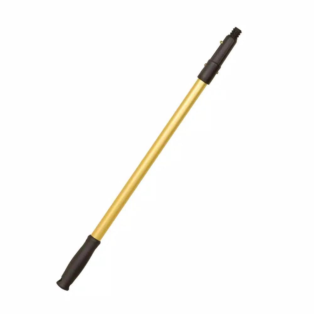 Ettore 2 ft. 1 Section Reach Extension Pole, Gold Anodized Aluminum