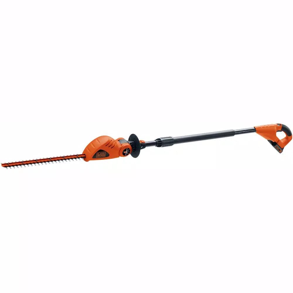 Black+Decker 20V MAX Cordless Pole Hedge Trimmer with (2) 1.5 Ah Batteries and Charger