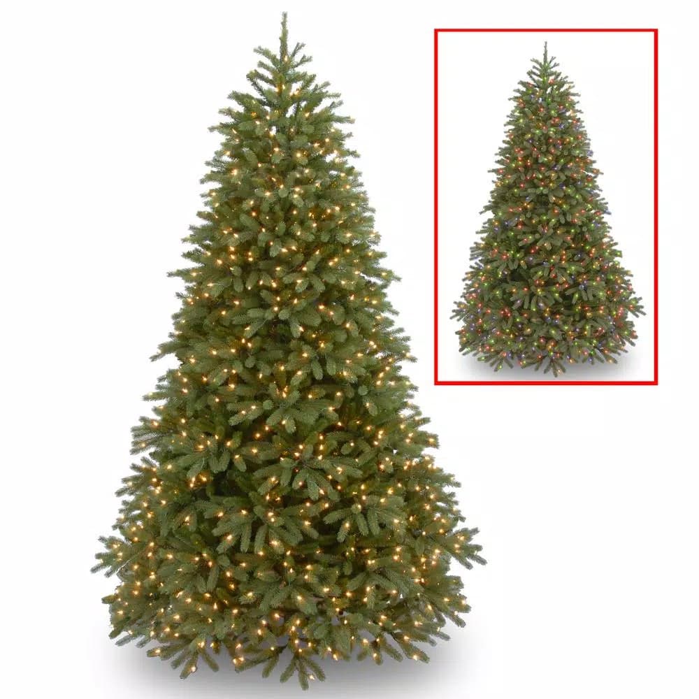 National Tree Company 6.5 ft. Jersey Fraser Fir Artificial Christmas Tree with 900 Dual Color LED Lights