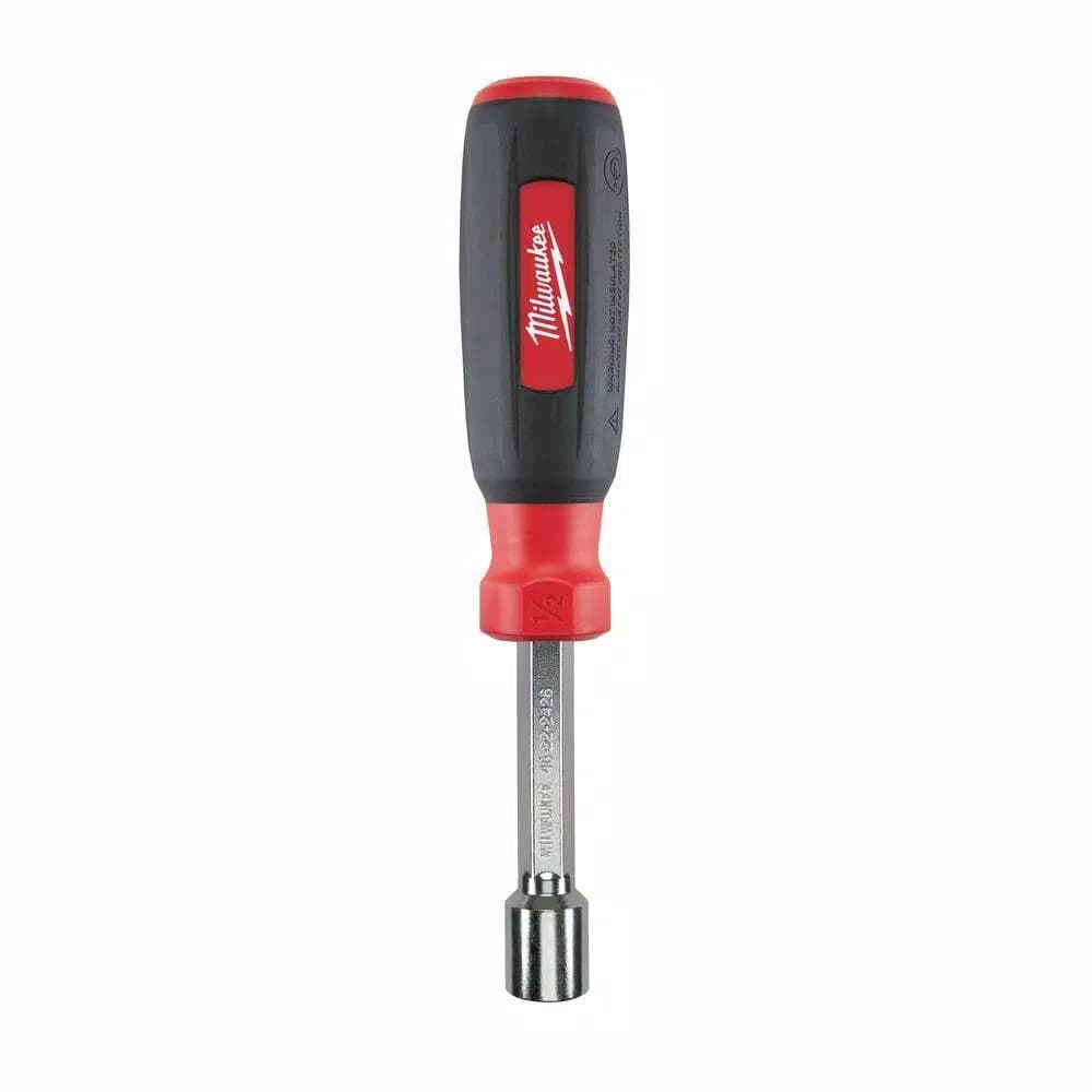 Milwaukee HollowCore 1/2 in. Shaft Nut Driver with Wrench Ready Hex Shank