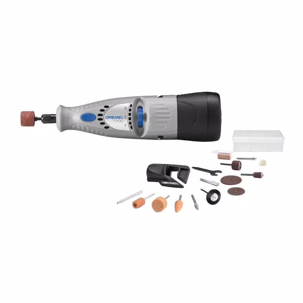 Dremel 7700 Series 7.2V NiCad Dual Speed Cordless Multi-Pro Rotary Tool Kit with 15 Accessories