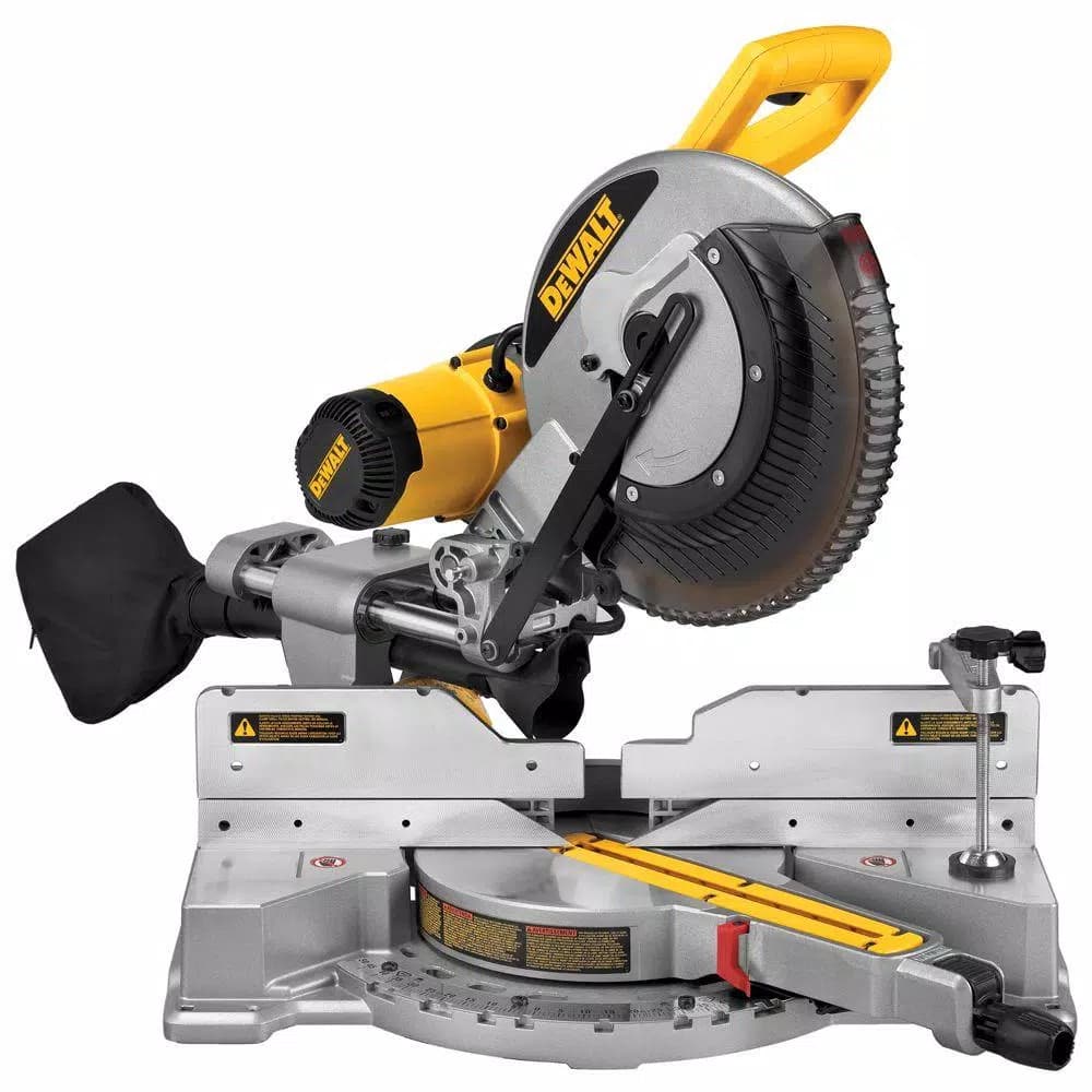 DEWALT DWS709 12 in. Dual Bevel Sliding Compound Miter Saw, 15 Amp
