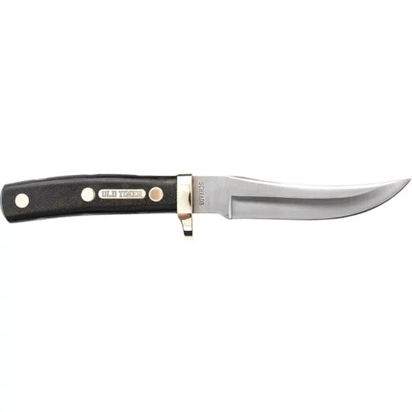 Schrade Old Timer Mountain Lion Full Tang Fixed Blade Knife with 7Cr17 Carbon Stainless Steel Clip Point Blade