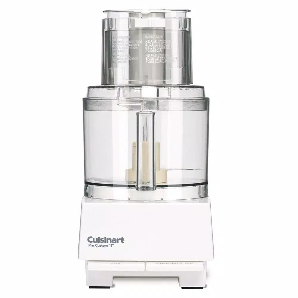Cuisinart PRO Custom 11-Cup 2-Speed Food Processor with Pulse Control, White