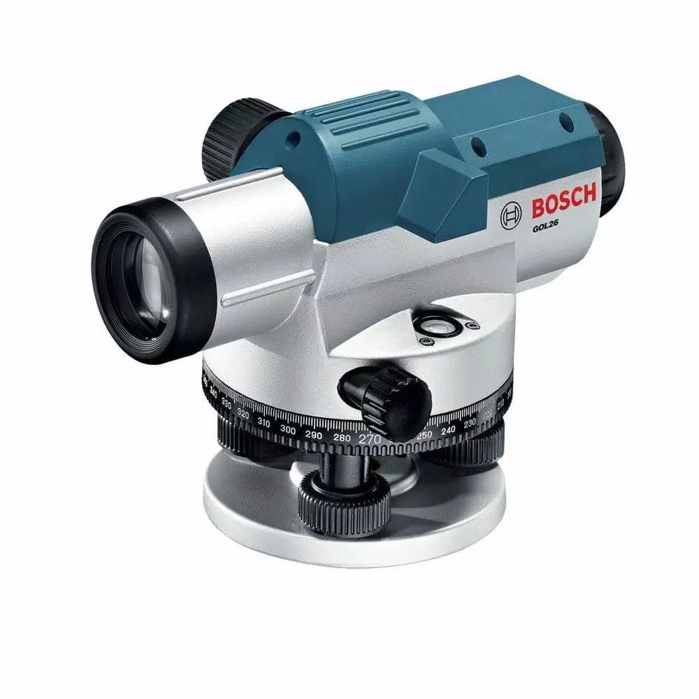 Bosch GOL 26CK Automatic Optical Cross Check Laser Level Kit with Hard Case