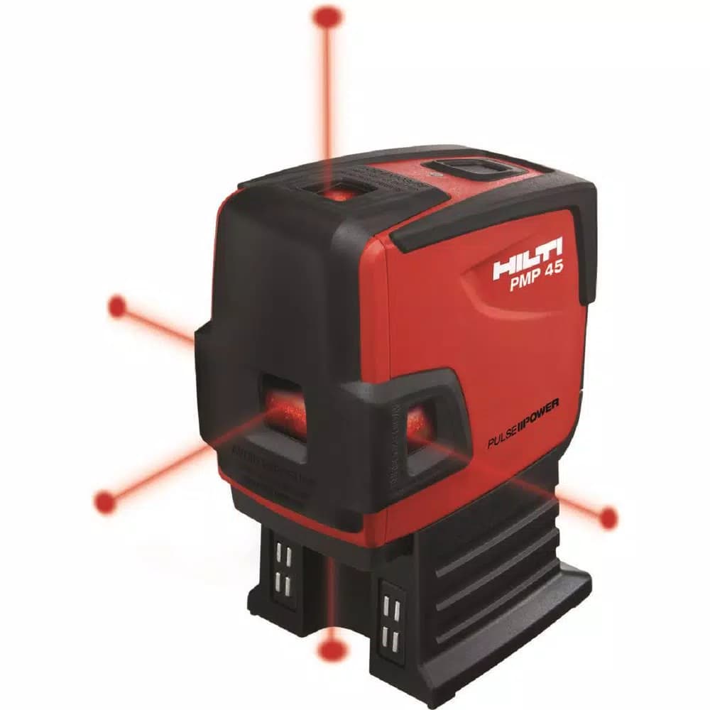 Hilti PMP 45 Plumb and Square 5-Point Laser Level, 98 ft. Range