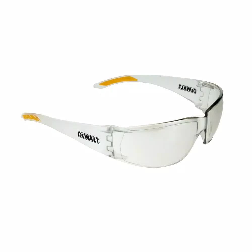 DEWALT ROTEX Clear Lens Safety Glasses with Impact Resistant Polycarbonate Lenses