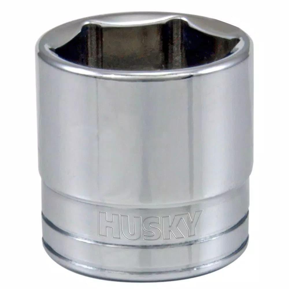 Husky 3/8 in. Drive 7/8 in. 6-Point SAE Standard Intermediate Socket